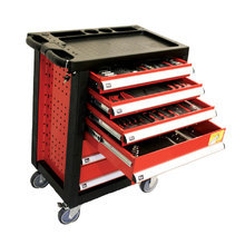 STRC2706 Roller cabinet + set of workshop tools 180 pcs