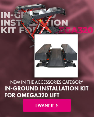 startbanner - instalace do podlahy OMEGA320